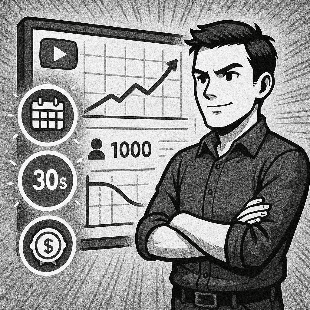 YouTube analytics and growth metrics