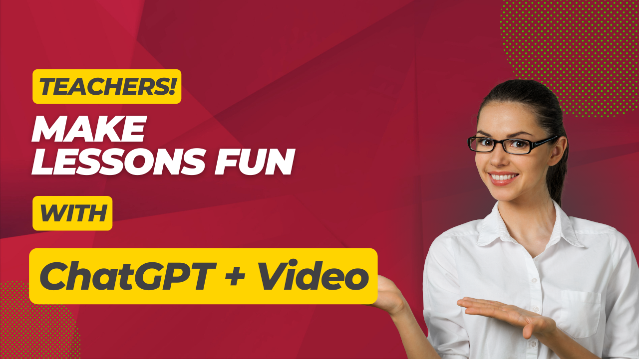 Learn how to create educational videos with ChatGPT, generate engaging visual for your students—all in one seamless workflow.